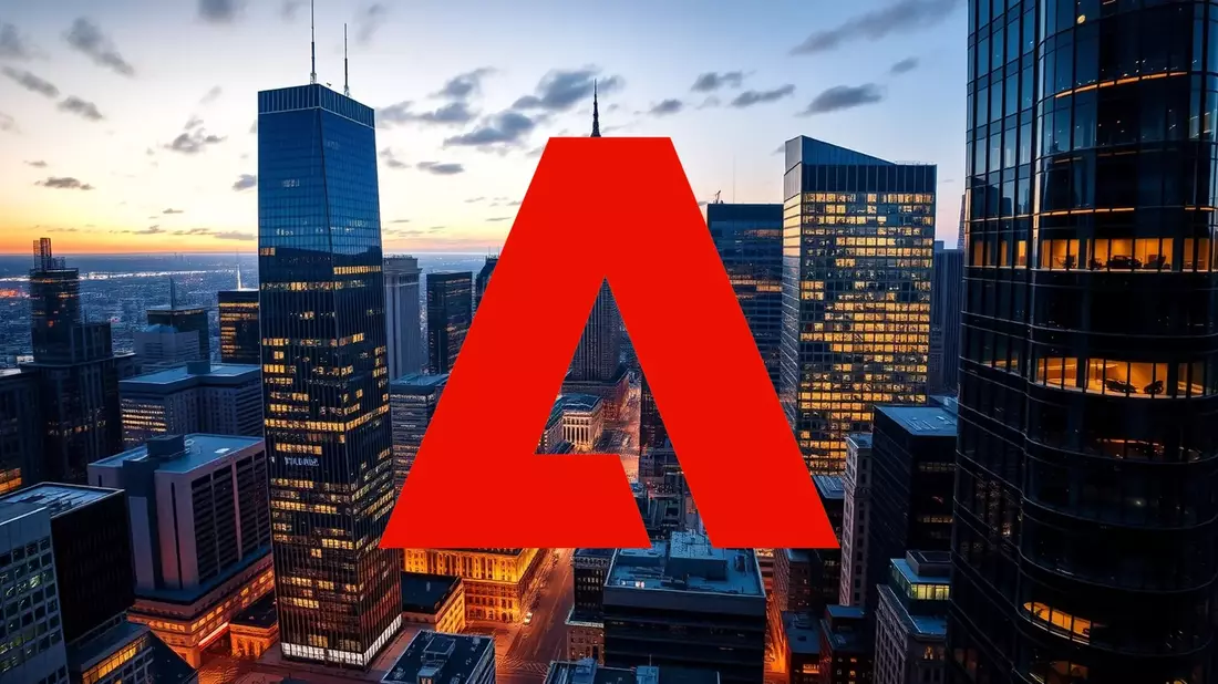 Leadership Transition at Adobe Amidst AI Pivot and Market Skepticism Illustration mit AI erstellt übermittelt durch boerse-global.de