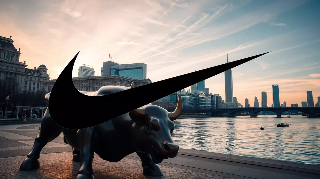 Nike se enfrenta a un desplome de beneficios en su próximo informe trimestral Illustration mit AI erstellt übermittelt durch boerse-global.de