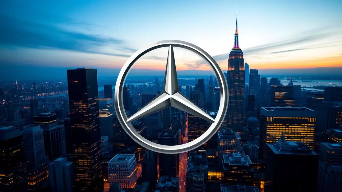 Mercedes-Benz Stock: A Tale of Two Tracks Illustration mit AI erstellt übermittelt durch boerse-global.de