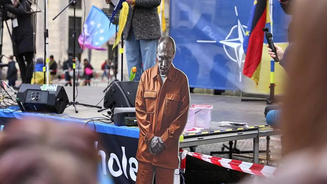 Pro-Ukraine-Demo (Archiv) - Bild: via dts Nachrichtenagentur