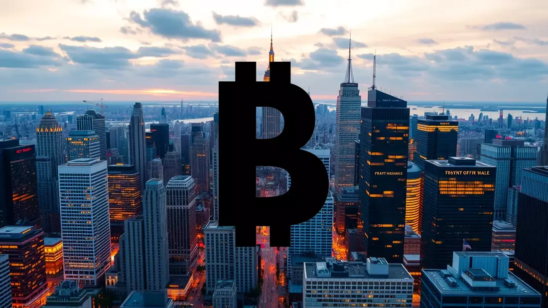 A Bold Bitcoin Bet: One Company's Aggressive Accumulation Defies Market Trends Illustration mit AI erstellt übermittelt durch boerse-global.de