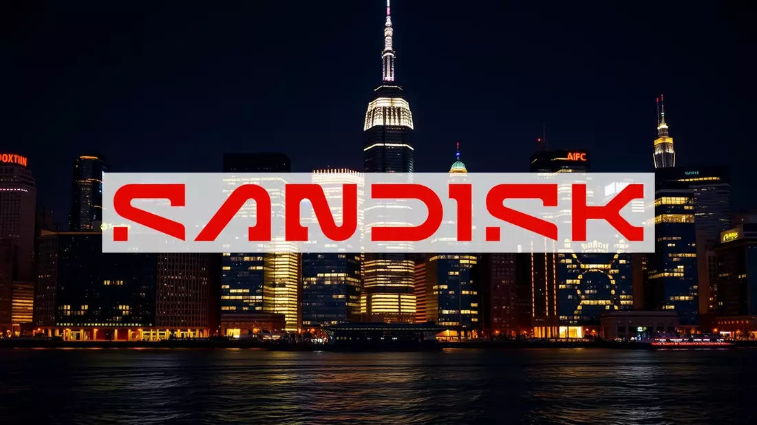 SanDisk: ¿Corrección o preludio de nuevos máximos? Illustration mit AI erstellt übermittelt durch boerse-global.de