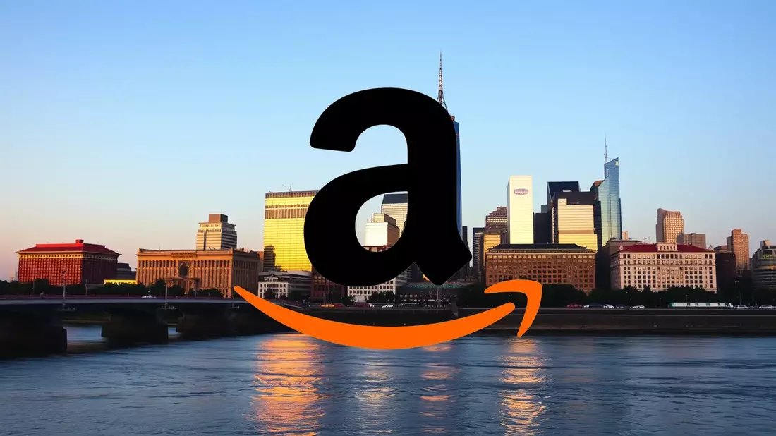 Amazon: La Sombra de una Inversión Colosal Illustration mit AI erstellt übermittelt durch boerse-global.de