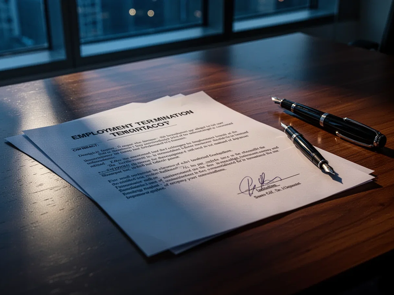 Aufhebungsvertrag: Warum die Unterschrift oft ein Fehler ist - Foto: über boerse-global.de