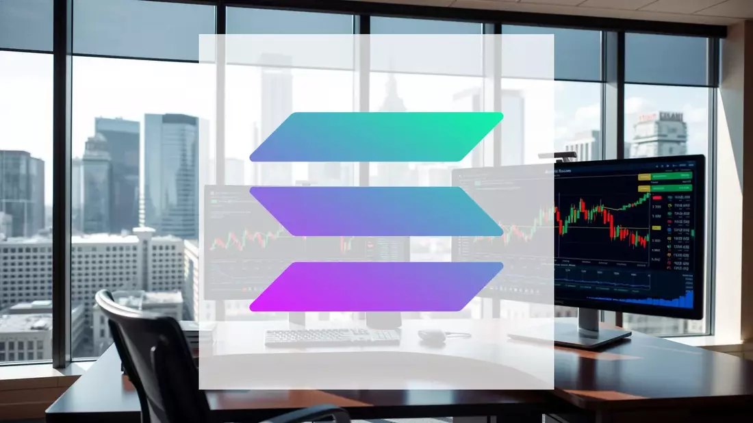 Solana: Un Hito Regulatorio y la Próxima Evolución Técnica Illustration mit AI erstellt übermittelt durch boerse-global.de