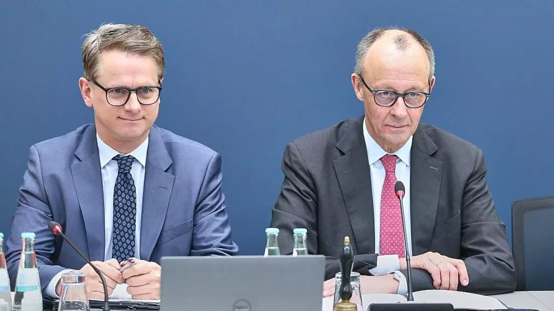 Carsten Linnemann und Friedrich Merz (Archiv) - Bild: via dts Nachrichtenagentur