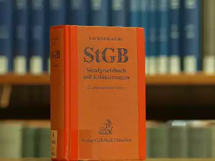 Das Strafgesetzbuch in einer Bibliothek (Archiv) - Foto: via dts Nachrichtenagentur