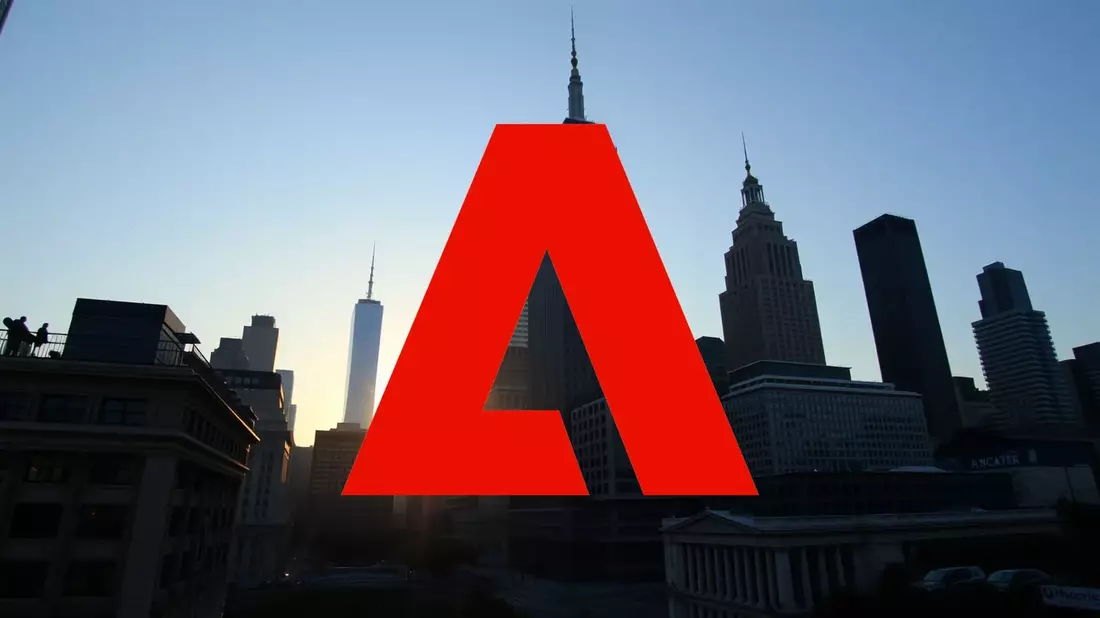 Adobe vs. Salesforce: Dos Gigantes de Software, Dos Apuestas Distintas en la Era de la IA Illustration mit AI erstellt übermittelt durch boerse-global.de