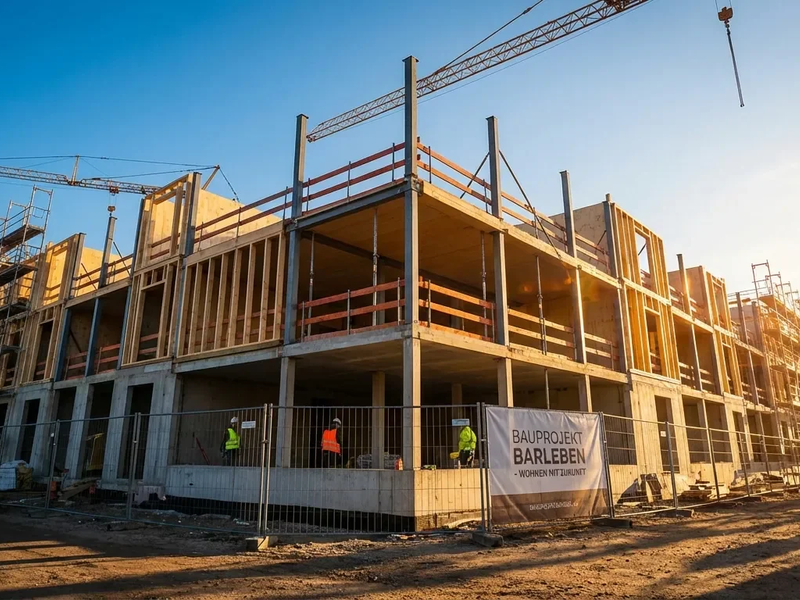 Bau-Turbo-Gesetz bringt neuen Schwung für Barlebens Wohnungsbau - Foto: über boerse-global.de
