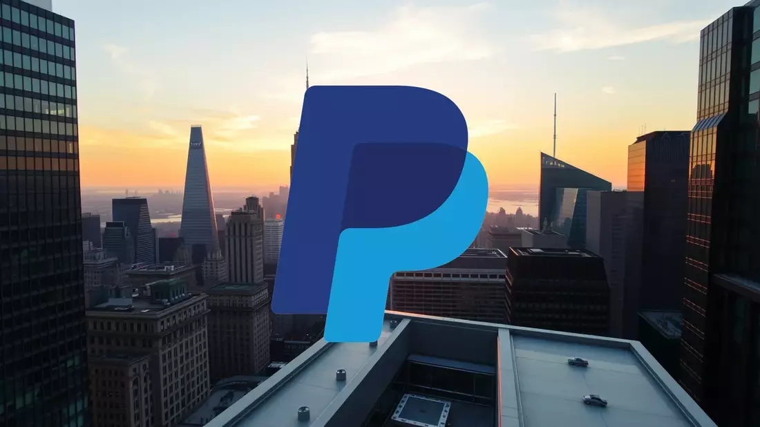PayPal Shares Face Analyst Skepticism Amid Transition Illustration mit AI erstellt übermittelt durch boerse-global.de
