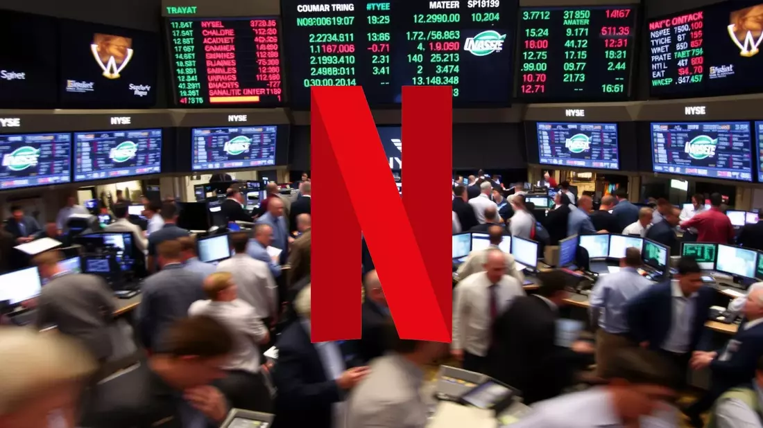 Netflix Emerges as UBS's Top Media Sector Pick Illustration mit AI erstellt übermittelt durch boerse-global.de