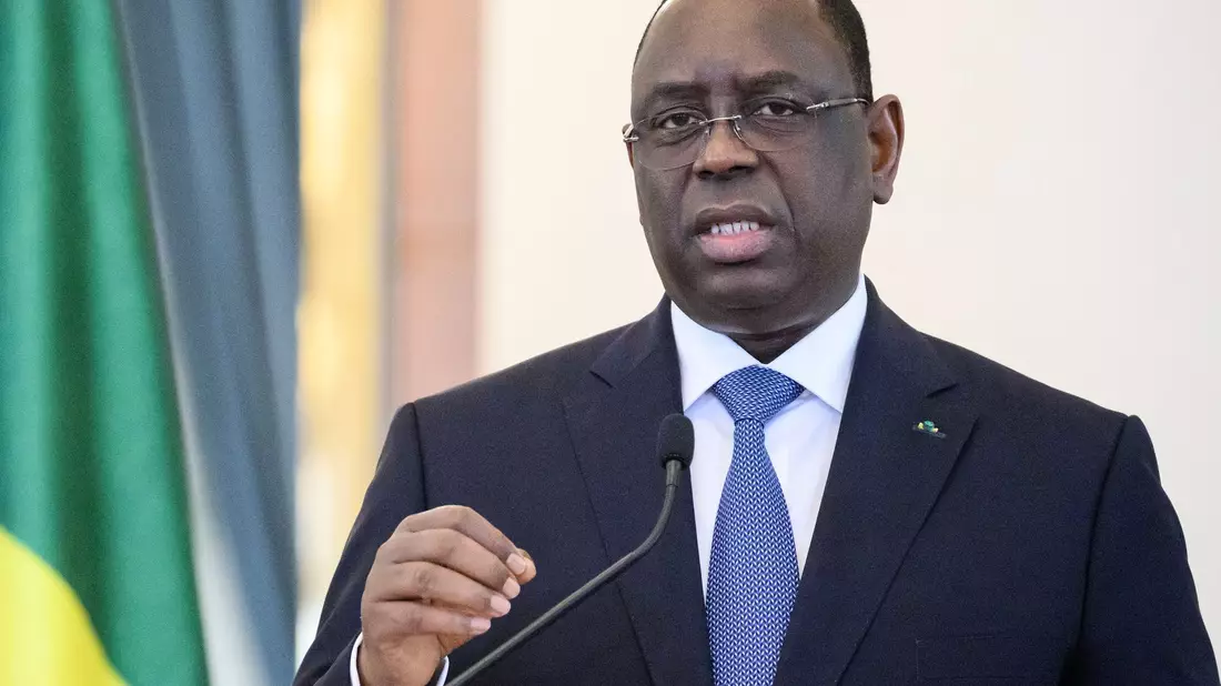 Macky Sall war Präsident des Senegal. (Archivfoto) - Bild: Bernd von Jutrczenka/dpa