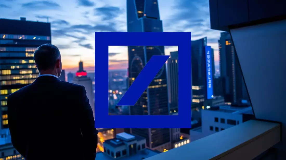 Deutsche Bank Shares Navigate Headwinds Amid Strategic Shifts Illustration mit AI erstellt übermittelt durch boerse-global.de
