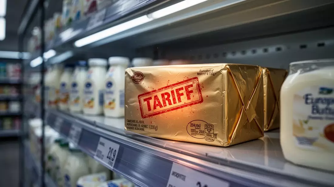 US-Sonderzölle treffen europäische Butter-Exporte hart - Bild: über boerse-global.de