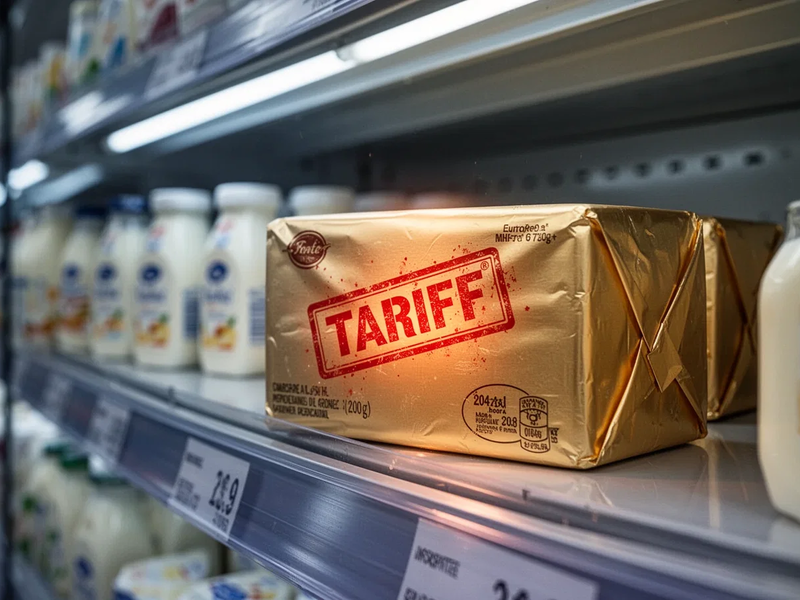 US-Sonderzölle treffen europäische Butter-Exporte hart - Foto: über boerse-global.de