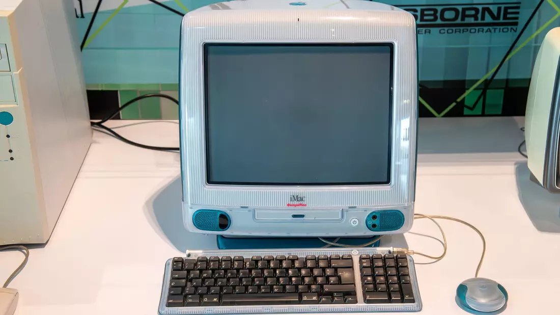 1998: Der kommerzielle Erfolg des ersten iMacs rettete Apple vor dem Konkurs.  - Bild: Sergei Magel/HNF/