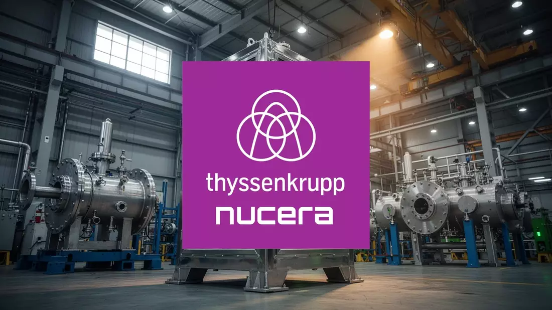 ThyssenKrupp Nucera Aktie: Analysten trotzen Abwärtstrend - Bild: über boerse-global.de