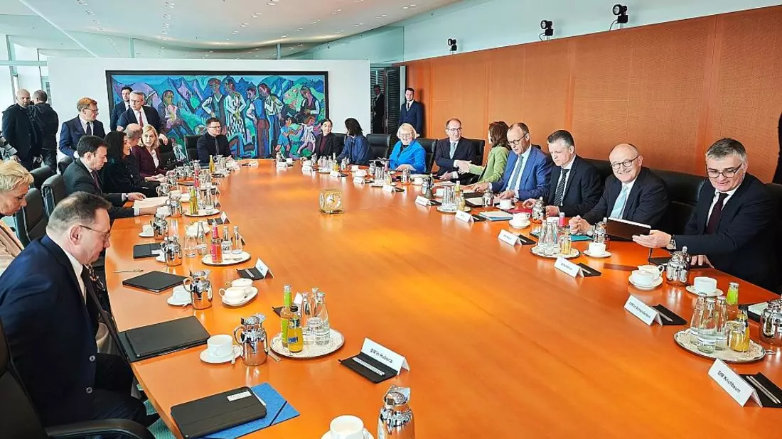 Kabinettssitzung am 01.04.2026 - Bild: via dts Nachrichtenagentur