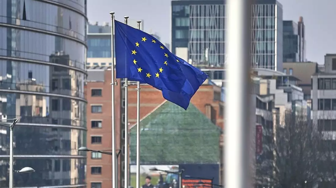 EU-Fahnen (Archiv) - Bild: via dts Nachrichtenagentur