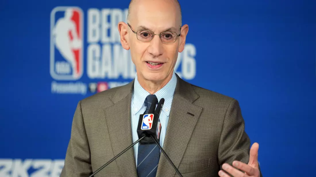 Adam Silver und die NBA treiben ihre Europa-Pläne voran. (Archivbild) - Bild: Soeren Stache/dpa