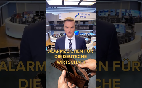 Alarmzeichen für die Deutsche Wirtschaft - Foto: inside-wirtschaft.de