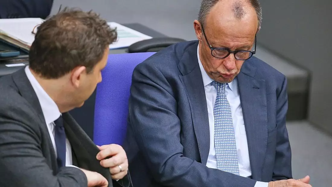Lars Klingbeil und Friedrich Merz (Archiv) - Bild: via dts Nachrichtenagentur