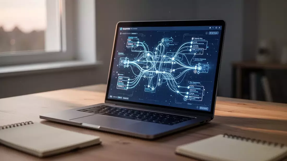 Notion, Google und Microsoft: KI-Templates revolutionieren die Arbeit Illustration mit AI erstellt übermittelt durch boerse-global.de