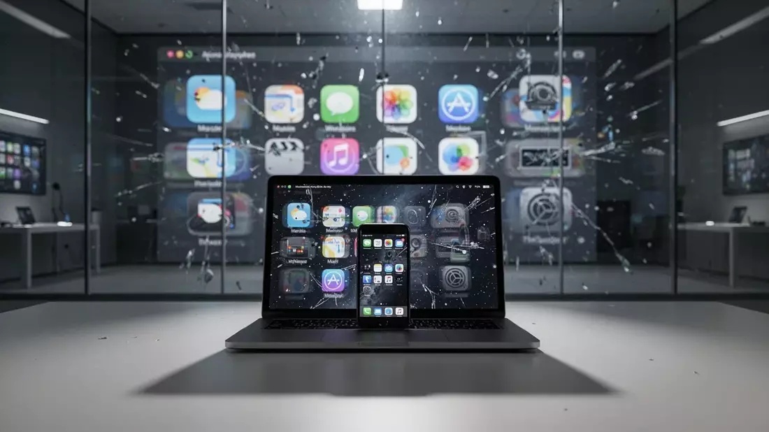 Apple Aktie: App Store unter Druck - Bild: über boerse-global.de