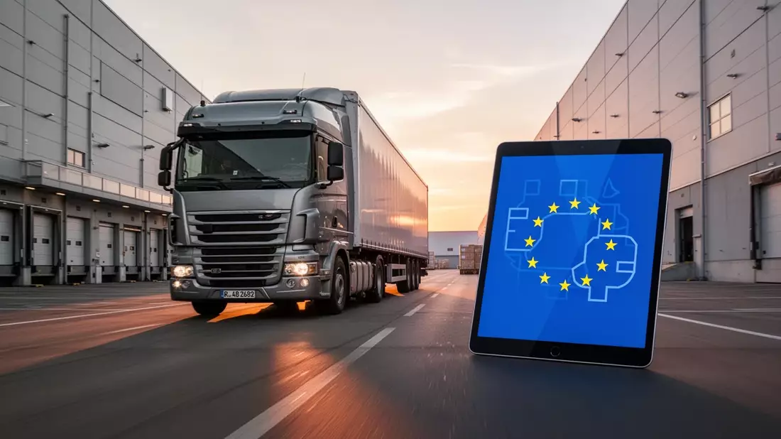 Güterverkehr: EU-Lizenz und digitale Kontrollen verändern die Logistik - Bild: über boerse-global.de