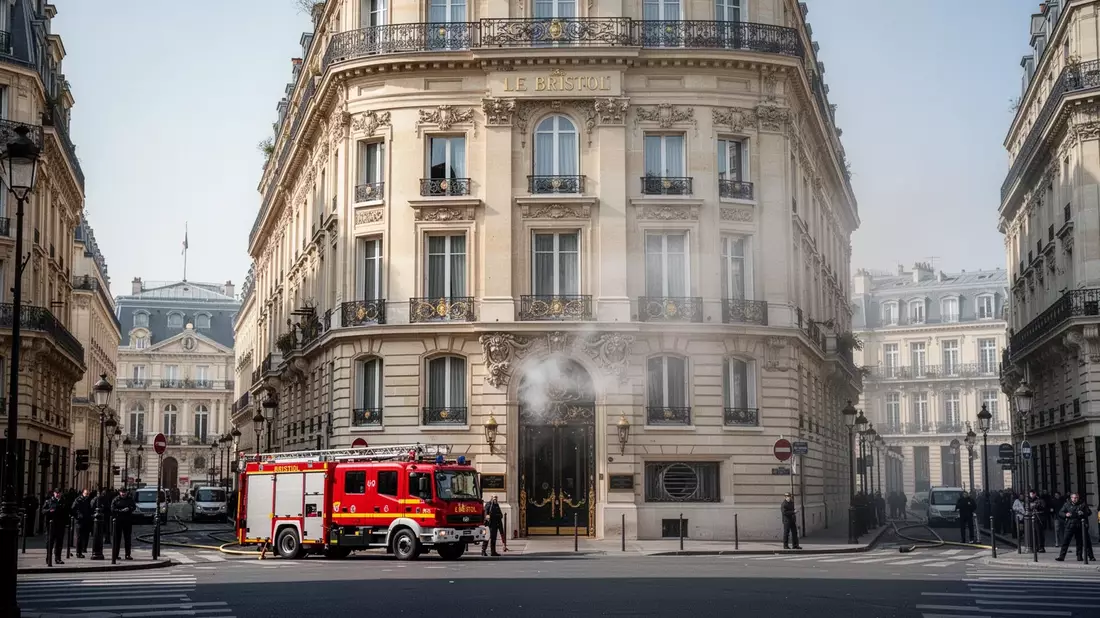 Le Bristol Paris: Brand im Luxushotel löst Großeinsatz aus - Bild: über boerse-global.de