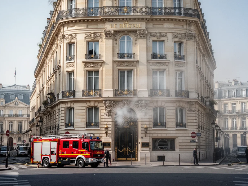 Le Bristol Paris: Brand im Luxushotel löst Großeinsatz aus - Foto: über boerse-global.de