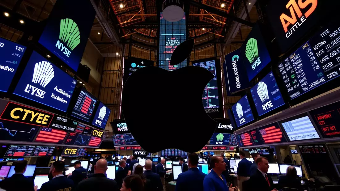 El Arrepentimiento de Buffett y el Futuro Plegable de Apple Illustration mit AI erstellt übermittelt durch boerse-global.de