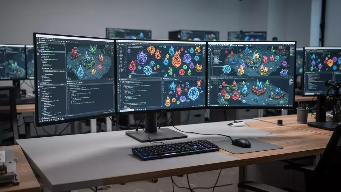 Take-Two Aktie: Analysten ignorieren Kursrutsch Illustration mit AI erstellt übermittelt durch boerse-global.de