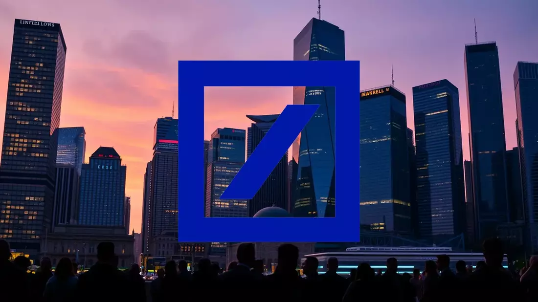 Deutsche Bank Shares Gain Amidst Scrutiny Over Auditor Appointment Illustration mit AI erstellt übermittelt durch boerse-global.de