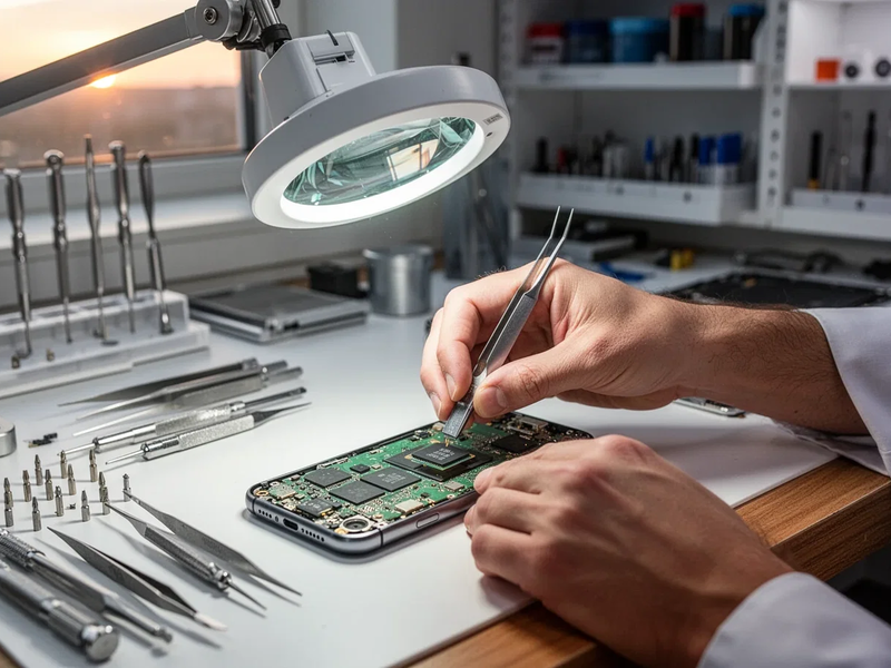 Smartphone-Reparatur: Milliardenmarkt im Umbruch - Foto: über boerse-global.de