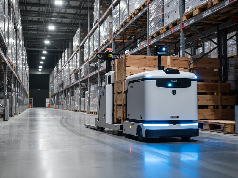 Logistik-Roboter: Neue Palettenhubwagen revolutionieren die Lagerarbeit - Foto: über boerse-global.de