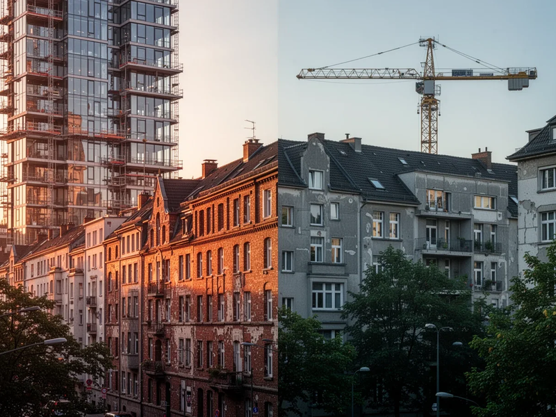 Immobilienmarkt 2026: Bestandshäuser überholen Neubauten - Foto: über boerse-global.de