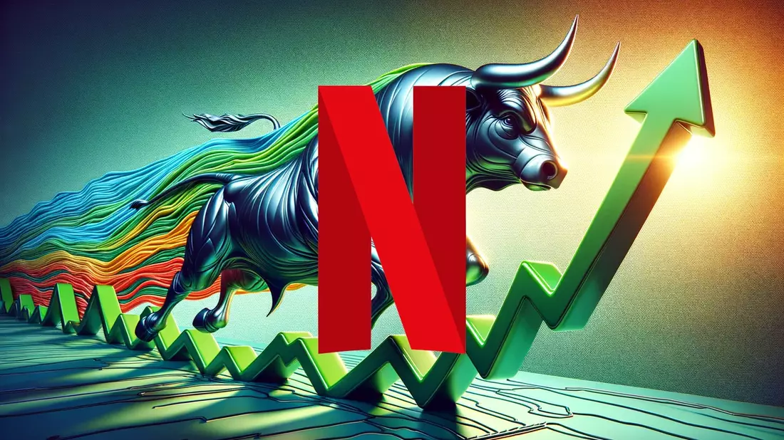 Netflix: La estrategia de la prudencia que revaloriza la acción Illustration mit AI erstellt übermittelt durch boerse-global.de
