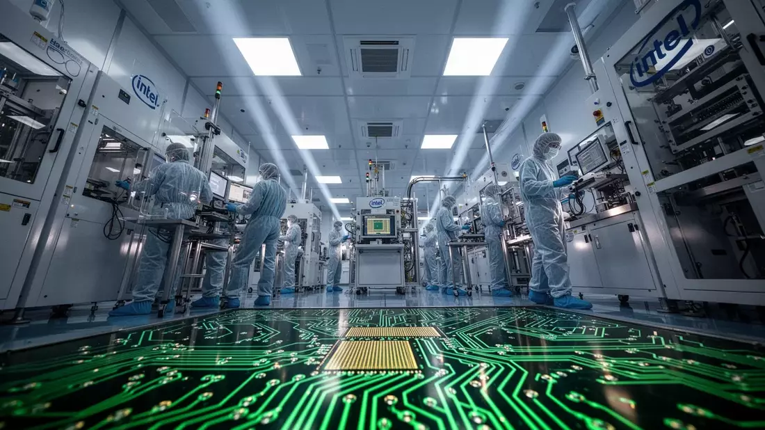 Intel Aktie: Kontrolle zurückerobert - Bild: über boerse-global.de