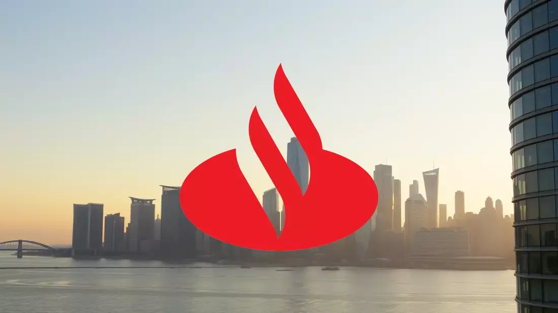 Santander refuerza su solidez con la gestión estratégica de riesgos Illustration mit AI erstellt übermittelt durch boerse-global.de