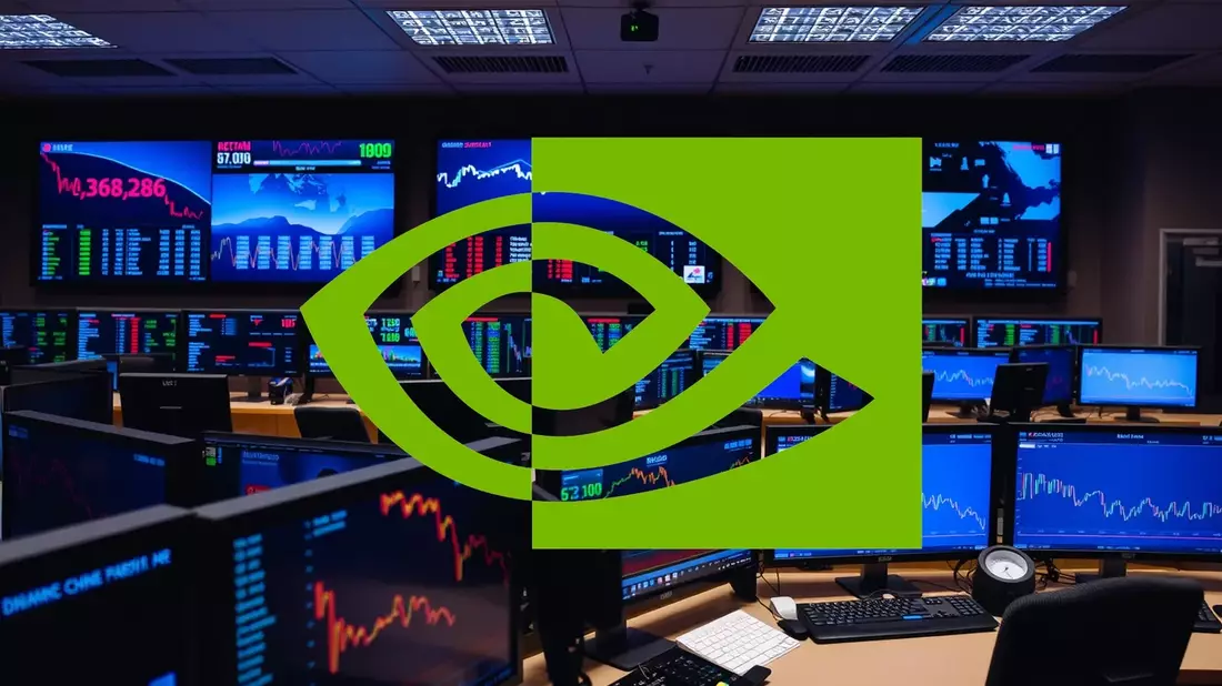 La paradoja de la valoración de Nvidia: crecimiento récord a precio de ganga Illustration mit AI erstellt übermittelt durch boerse-global.de