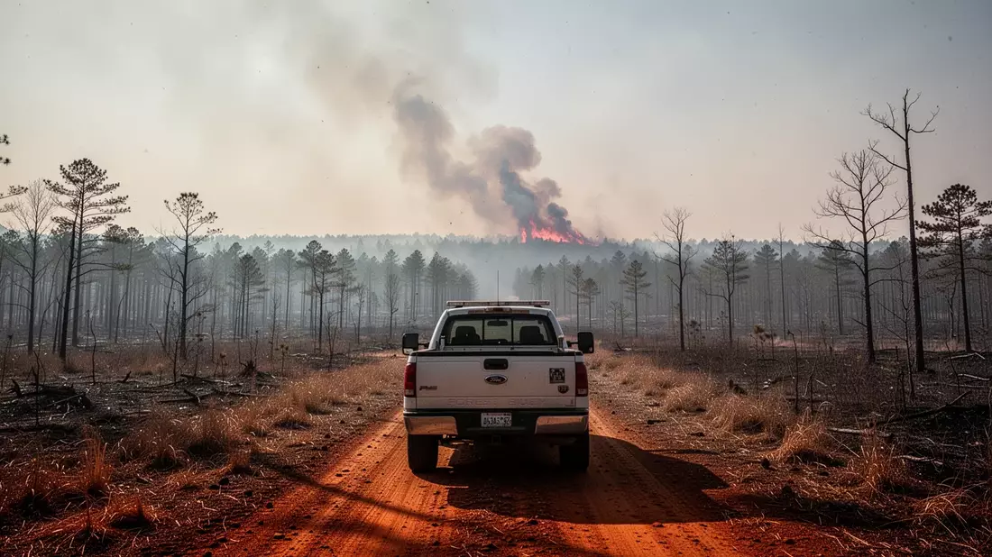 North Carolina: Dürre, Helene-Trümmer und Personalmangel schüren Waldbrandkrise - Bild: über boerse-global.de