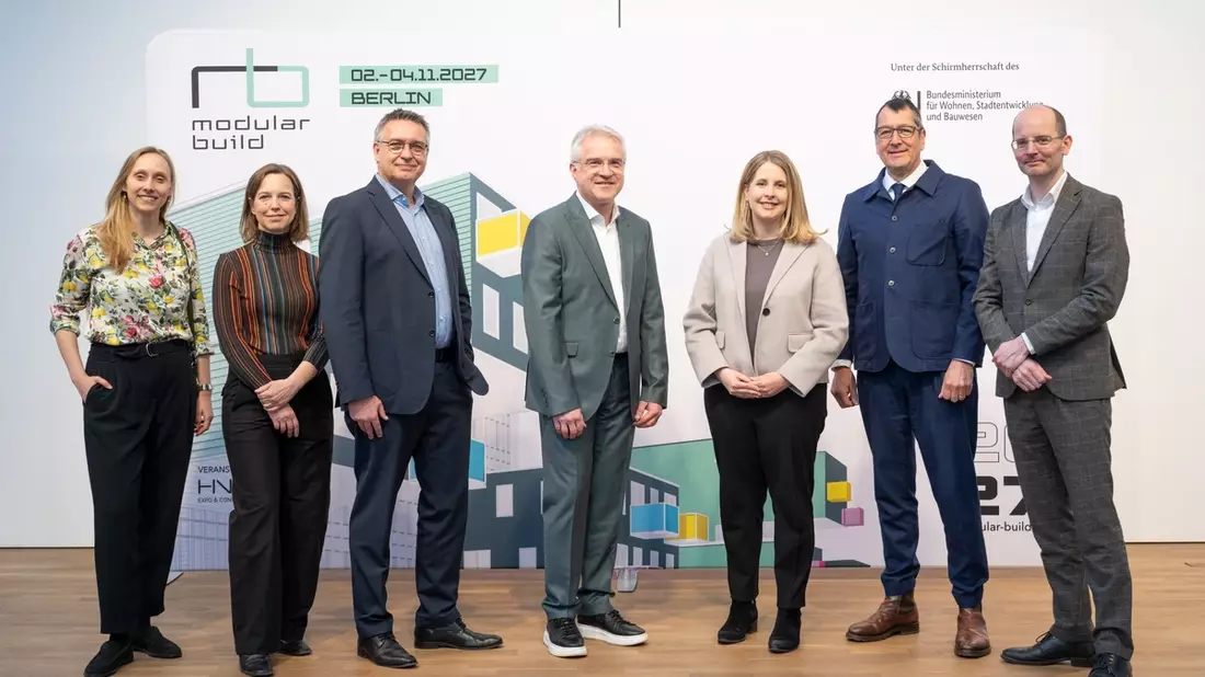 Bundesbauministerin Verena Hubertz übernimmt Schirmherrschaft der MODULAR BUILD - Bild: presseportal.de