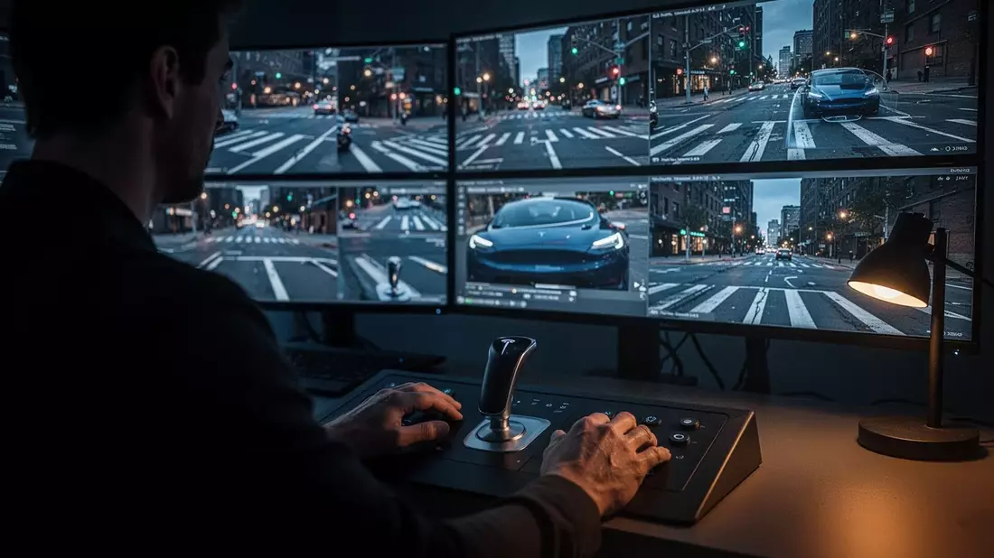 Teslas Robotaxi-Traum braucht menschliche Nothelfer - Bild: über boerse-global.de