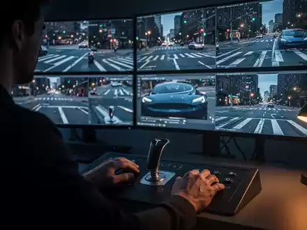 Teslas Robotaxi-Traum braucht menschliche Nothelfer - Foto: über boerse-global.de
