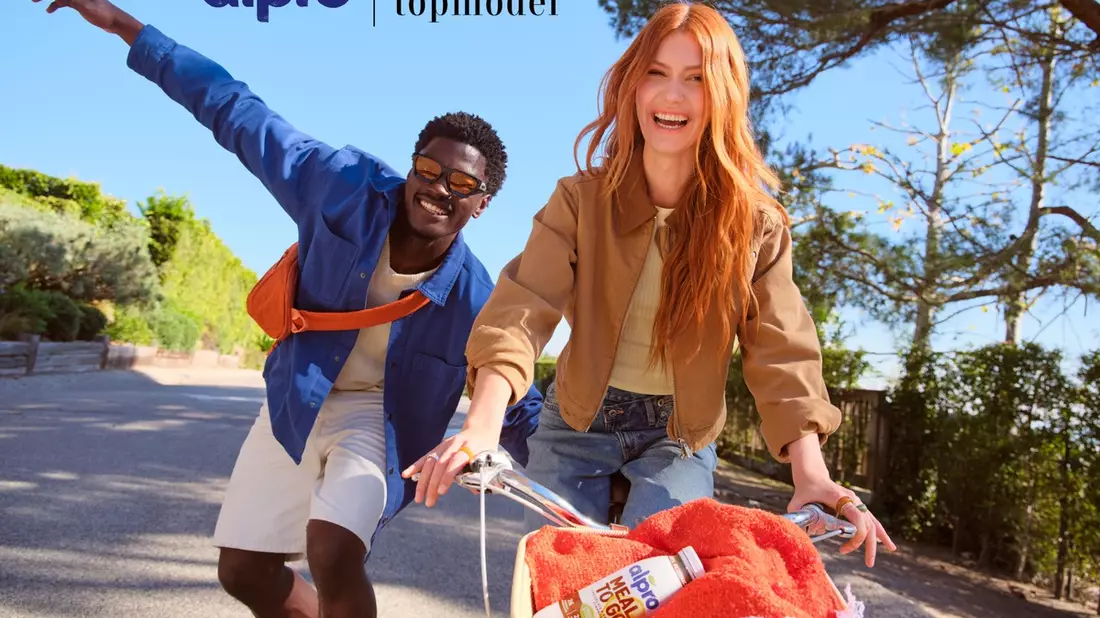 Alpro Casting bei Germany's Next Topmodel: Ibo und Marlene sind Markenbotschafter für Alpro Meal To Go - Bild: presseportal.de
