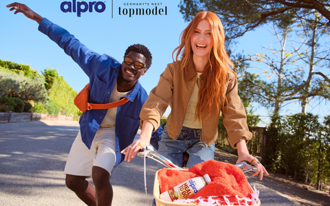 Alpro Casting bei Germany's Next Topmodel: Ibo und Marlene sind Markenbotschafter für Alpro Meal To Go - Foto: presseportal.de
