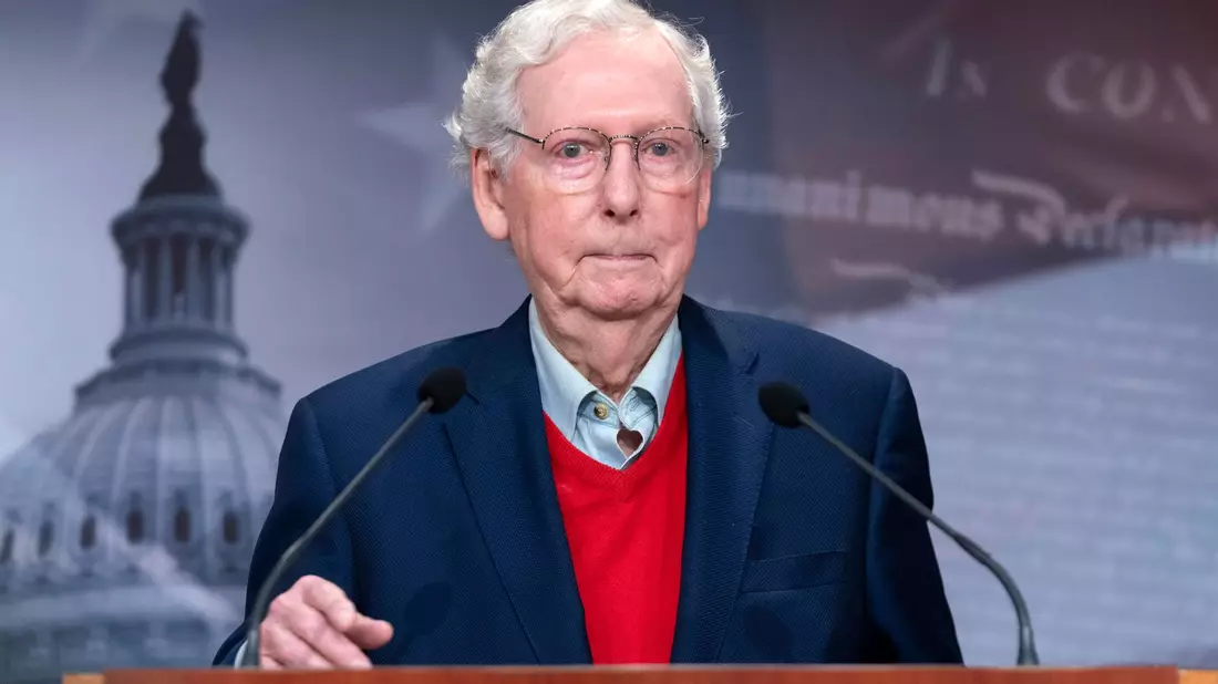 Der Republikaner Mitch McConnell schrieb in einer gemeinsamen Erklärung mit dem Demokraten Chris Coons, der Senat werde die Nato weiterhin unterstützen. - Bild: Jose Luis Magana/AP/dpa
