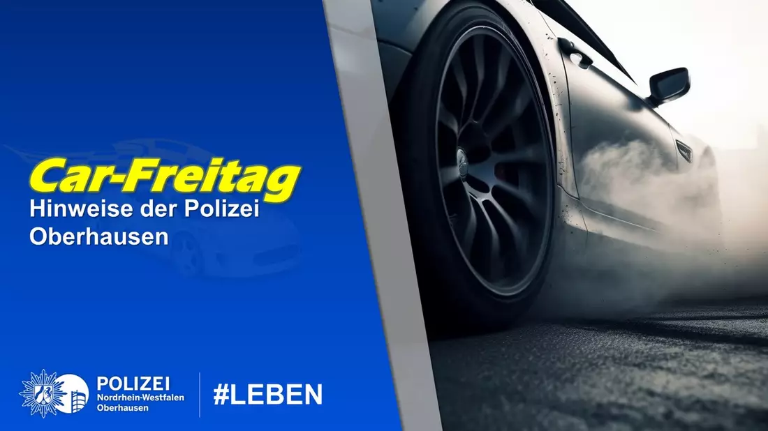 POL-OB: Polizei Oberhausen zum Car-Freitag: Konsequentes Vorgehen gegen illegales Tuning und Raser - Bild: presseportal.de