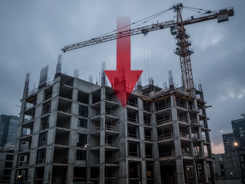 Deutscher Wohnungsbau droht historischen Tiefstand - Foto: über boerse-global.de